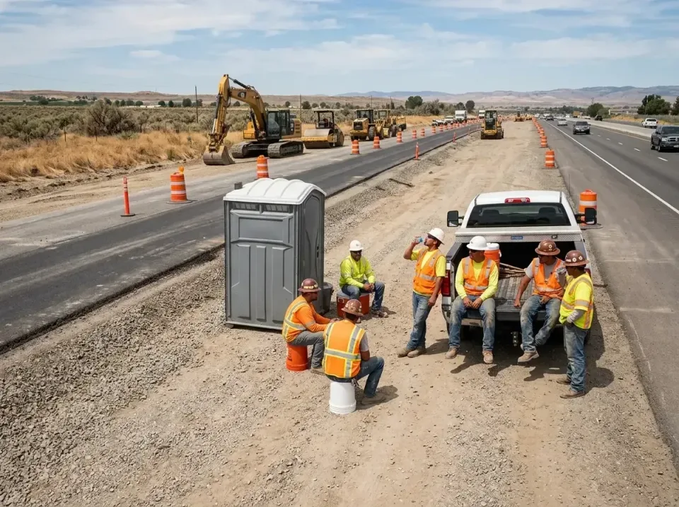 highway-road-construction-crew-007 — frequently asked questions, Porta Potty and Restroom Rentals in Pacific Grove, CA